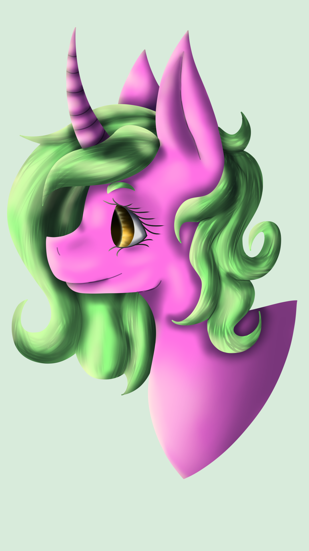 Lily Headshot Vinyl Sticker