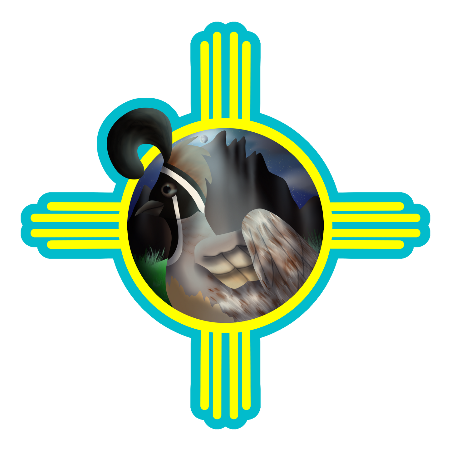 New Mexico Vinyl Stickers