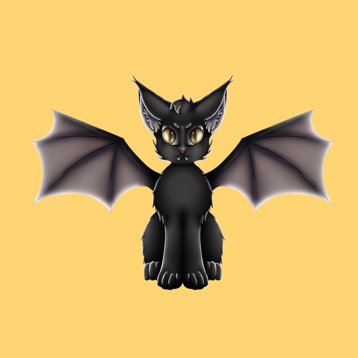 KatBat Vinyl Sticker