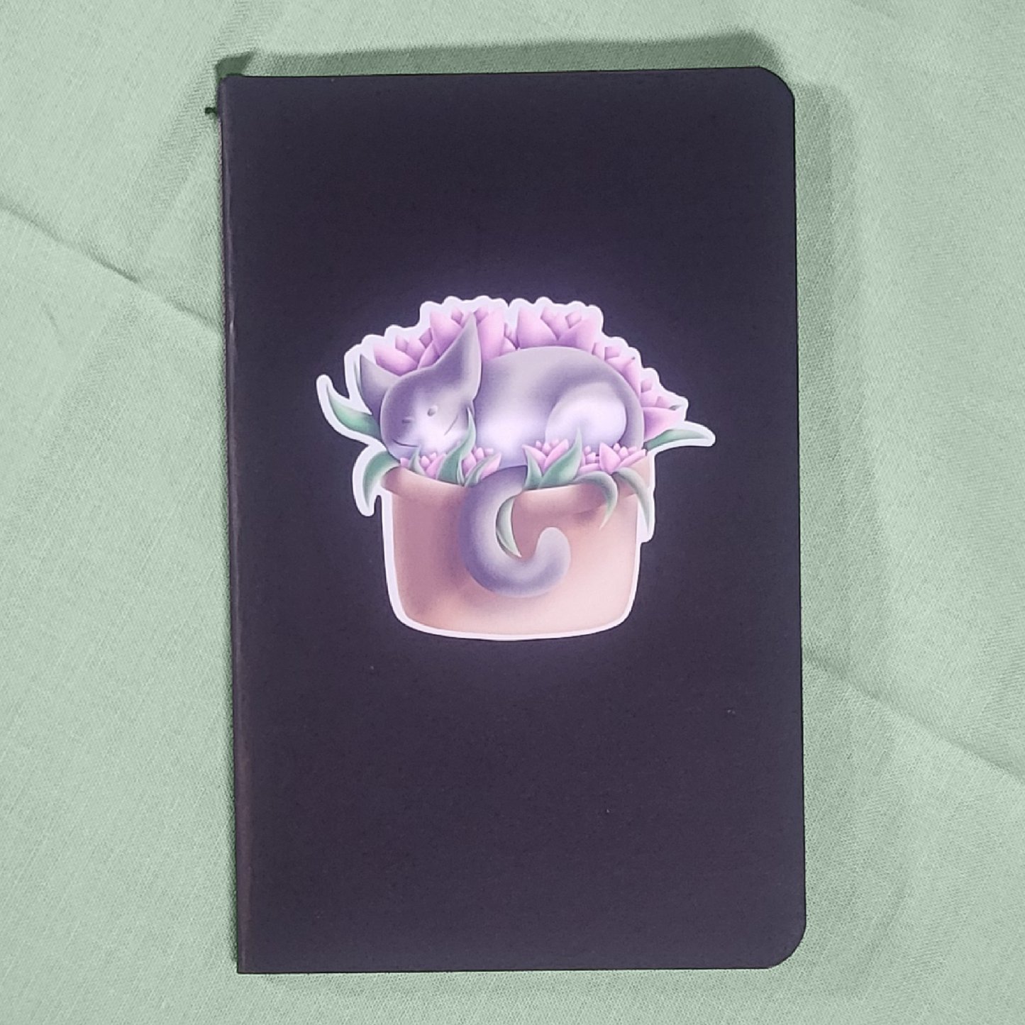 Potted Kat Vinyl Sticker