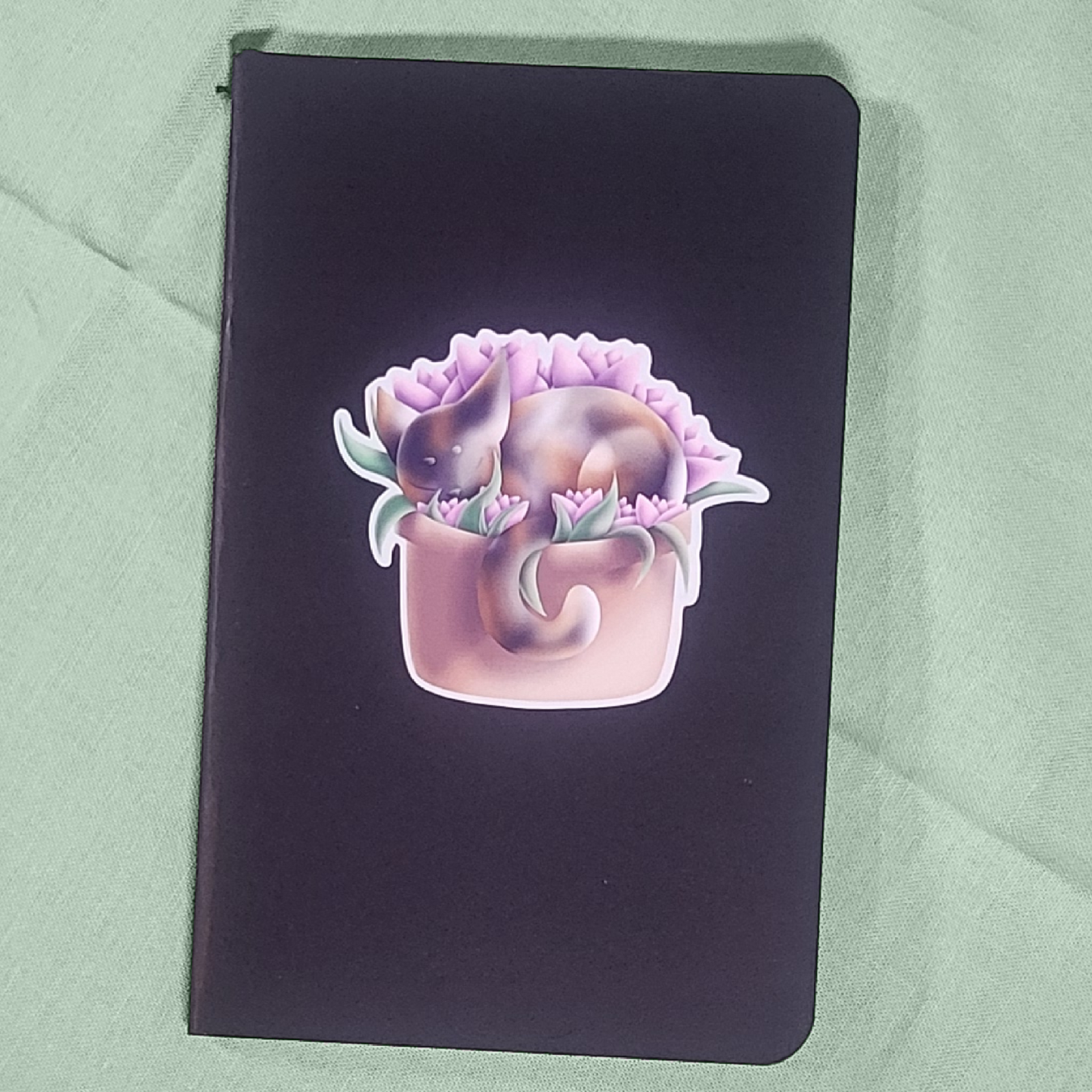 Potted Kat Vinyl Sticker