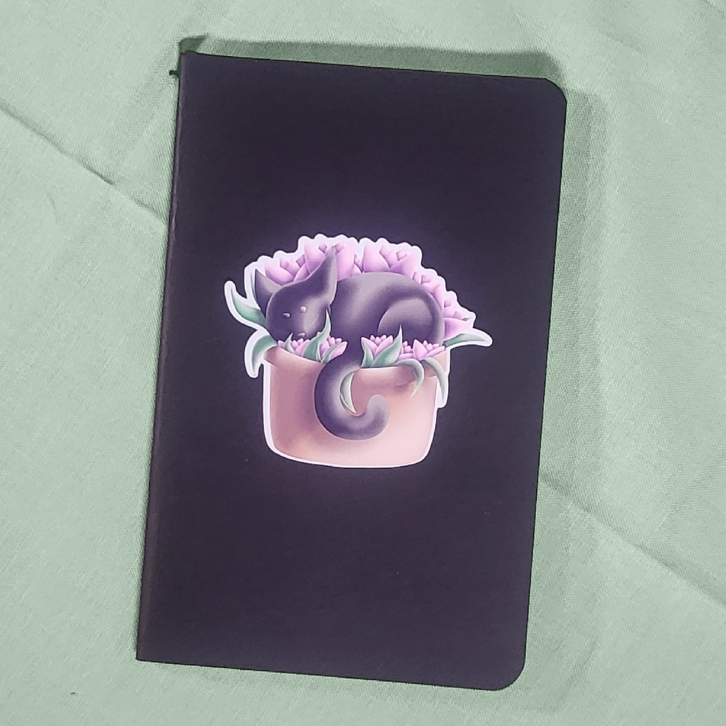 Potted Kat Vinyl Sticker