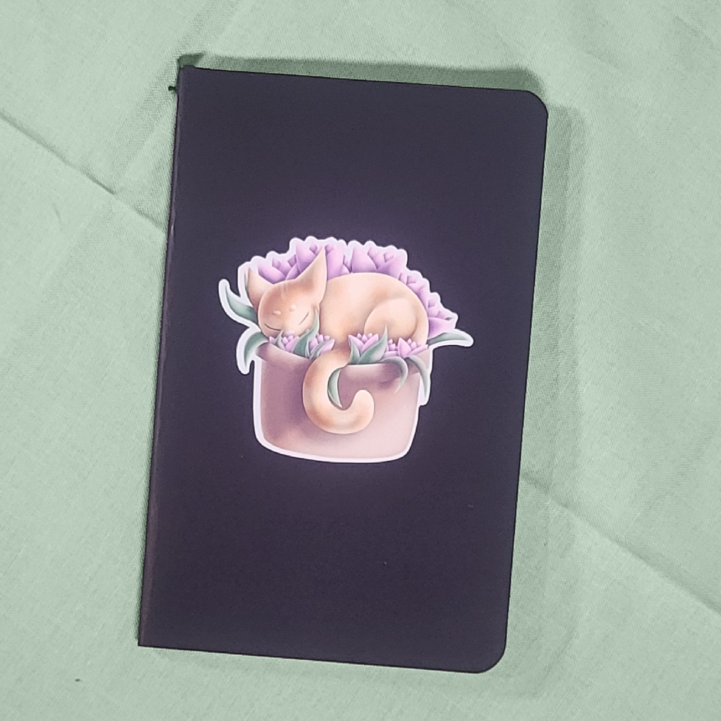 Potted Kat Vinyl Sticker