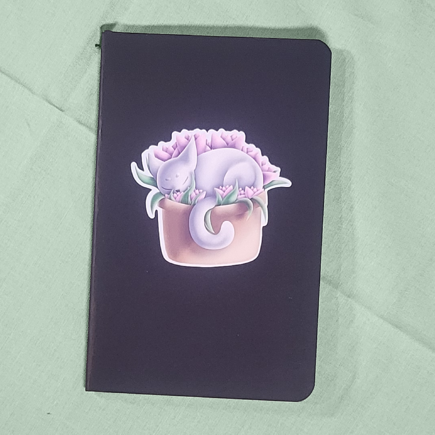 Potted Kat Vinyl Sticker