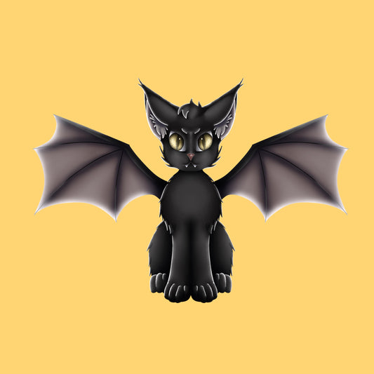 KatBat Vinyl Sticker